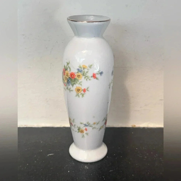 Vintage Lefton China Floral Daisy Vase - Picture 1 of 3